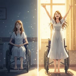AI-generated dramatized reenactment — Barbara Cummiskey Snyder — Multiple Sclerosis Remission (1981)