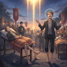 AI-generated dramatized reenactment — Gabriel Gargam: Railroad Accident Survivor Walks After Two Years Bedridden