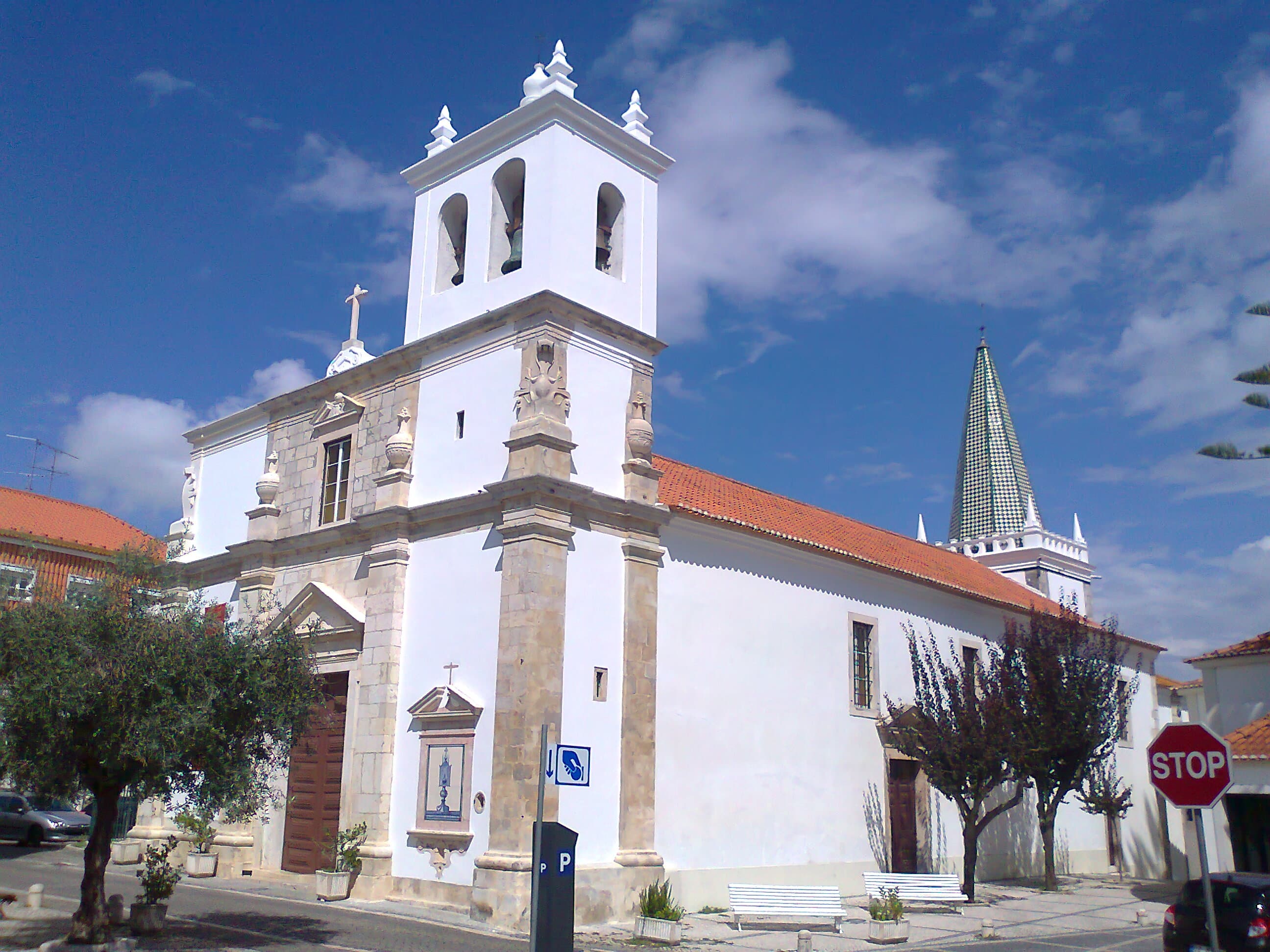 The Church of the Holy Miracle (Igreja do Santíssimo Milagre) in Santarém, Portugal, which houses the relic of the 1247 Eucharistic miracle