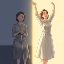 AI-generated dramatized reenactment — Marie Bigot: Blindness, Deafness, and Hemiplegia All Resolved